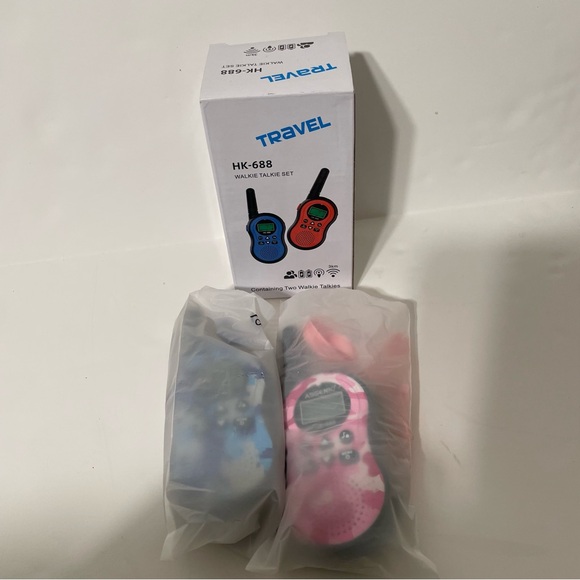 Travel HK-588 Walkie Talkie Set
Contains 2 Walkie Talkies - Picture 2 of 13